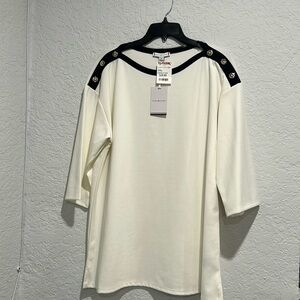 Color white brand tommy Hillinger size xl New w tags